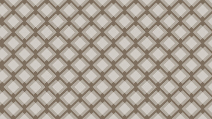 Brown seamless pattern with rhombus shapes