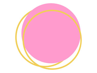 Modern Abstract Geometric Shape Banner Illustration