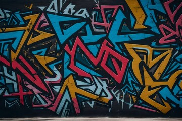 Fototapeta na wymiar graffiti on a wall