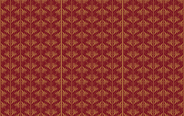 frame red vintage western classic old style luxury shape pattern vector wallpaper background