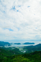 Fototapeta premium 小豆島 寒霞渓展望台