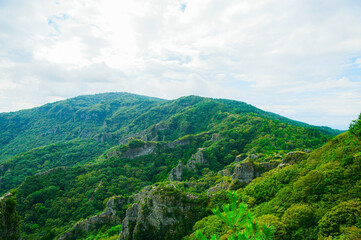 Fototapeta premium 小豆島 寒霞渓展望台