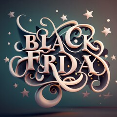 illustration for Black Friday advertising