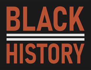 Naklejka na ściany i meble Black history month celebrate. African American history vector illustration. African black nationality. Social media post design graphic Black history month. Celebrated annual.