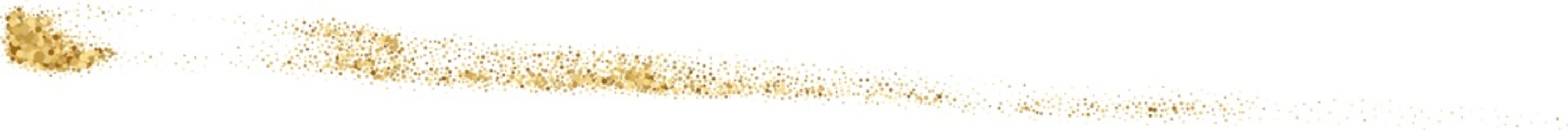 Gold decor glitter texture brush