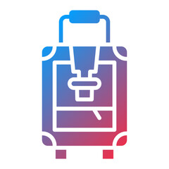 Vector Design Luggage Icon Style