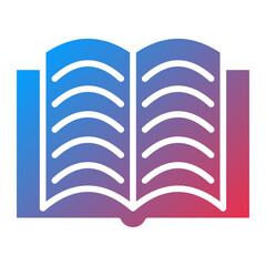 Vector Design Bibliography Icon Style