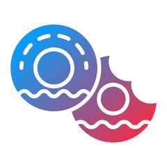 Vector Design Doughnut Icon Style