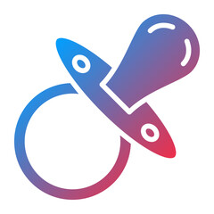 Vector Design Pacifier Icon Style