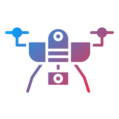 Vector Design Camera Drone Icon Style