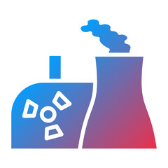 Vector Design Nuclear Icon Style
