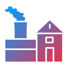 Vector Design Factory Icon Style