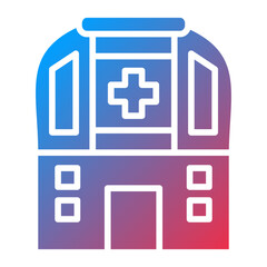 Obraz premium Vector Design Hospital Icon Style