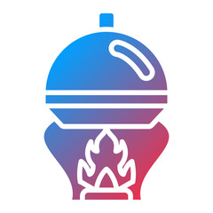 Vector Design Chafing Dish Icon Style
