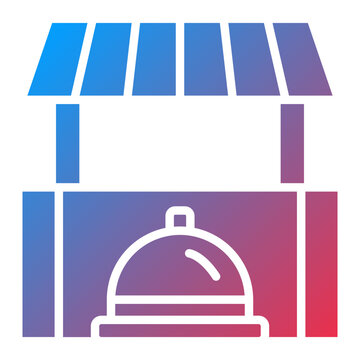 Vector Design Food Cart Icon Style