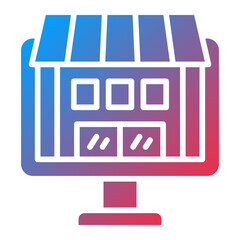 Vector Design Online Store Icon Style