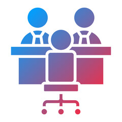 Vector Design Interview Icon Style