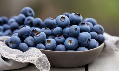 blueberries in a bowl