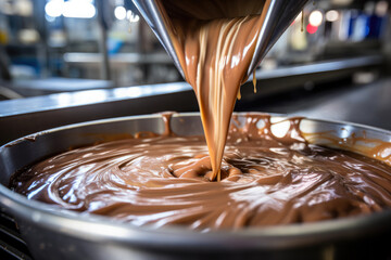 Inside the chocolate manufacturing workshop