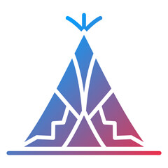 Desert Tipi Icon Style © designing ocean
