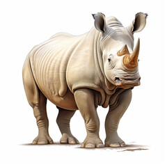 Obraz premium javan rhino