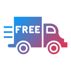 Free Delivery Icon Style