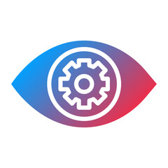 Eye Setting Icon Style