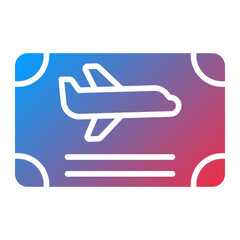 Frequent Flyer Program Icon Style