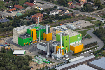 EEW Energy from Waste, Abfallverwerter, Stavenhagen, Mecklenburg-Vorpommern, Deutschland,...