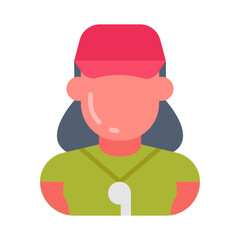 Coach icon in vector. Illustration