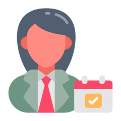 Event Planner icon in vector. Illustration