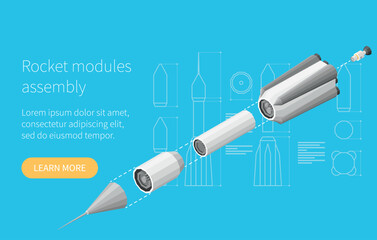 Rocket Building Isometric Concept