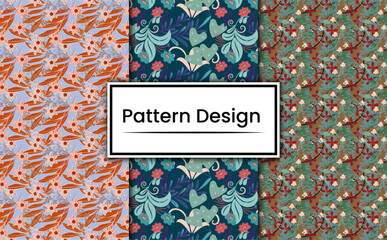 Floral seamless pattern with flowers and butterflies. Flowers meadow. Vector illustration in vintage style
