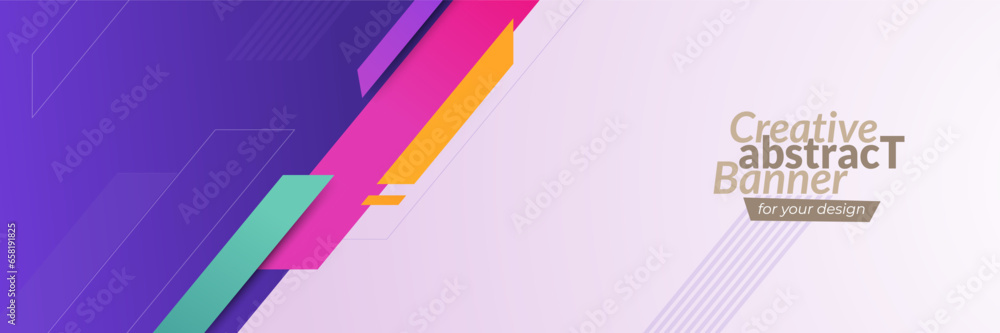 Poster vector abstract banner design web template. geometric halftone pattern, vector abstract trendy graph