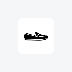 Slip-On Shoes Tranquil Blue Shoes and footwear line   Icon set isolated on white background line  vector illustration Pixel perfect

