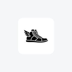  Blue Derby Sneakers Shoes and footwear line Icon set isolated on white background line vector illustration Pixel perfect

