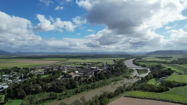 Spectacular cinematic aerial footage of Mackay and surrounds Queensland Australia