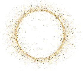 Gold Glitter shiny swirl - 658195699