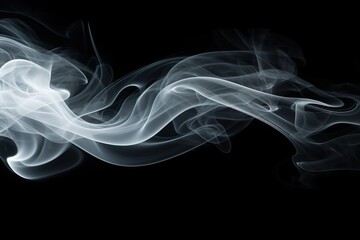 Obrazy na Plexi  白い煙の合成素材01