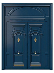 Entrance classic doors for the house