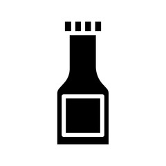 Bottle Dairy Milk Solid Icon