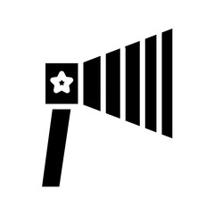 Sound Speaker Day Solid Icon