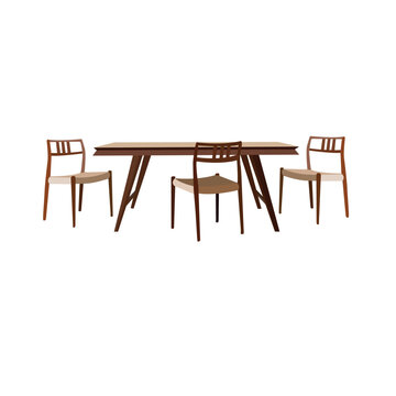 Signature Solid Oak Dining TableOtis Solid Hardwood Dining Table.Brown Wooden Rectangle Dining Table Set, For Home.Rectangular Glass Top Wooden Dinning Table.Brown Wooden Dining Table.