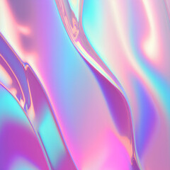Hologram Beautiful Pastel Background, colorful