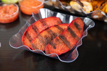 salchicha asada