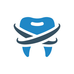 teeth protect icon vector illustration