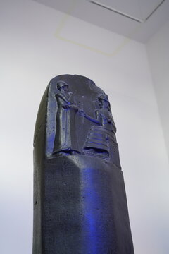 Kopie des Codex Hammurabi im Pergamonmuseum am 06.10.2023