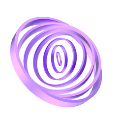 Simple 3D Anstract Geometric PNG Shapes