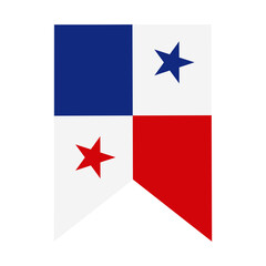 Obraz na płótnie Canvas Flag of Panama illustration 