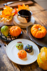 ハロウィンの和菓子